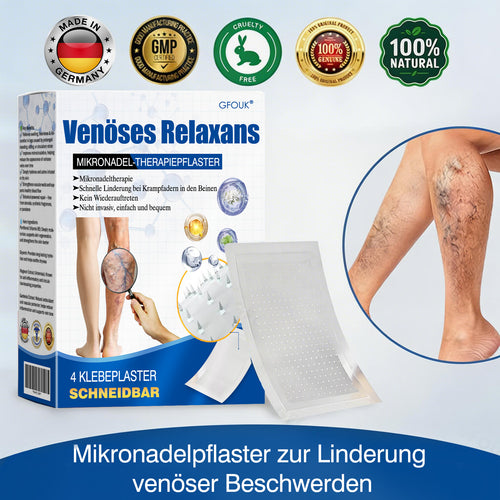 🇩🇪👨‍⚕️💥 GFOUK® VeinTarget Mikronadel-Pflaster ⚡ Sofortige Linderung, Langfristige Ergebnisse