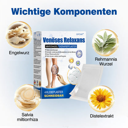 🇩🇪👨‍⚕️💥 GFOUK® VeinTarget Mikronadel-Pflaster ⚡ Sofortige Linderung, Langfristige Ergebnisse
