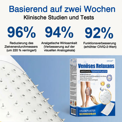 🇩🇪👨‍⚕️💥 GFOUK® VeinTarget Mikronadel-Pflaster ⚡ Sofortige Linderung, Langfristige Ergebnisse