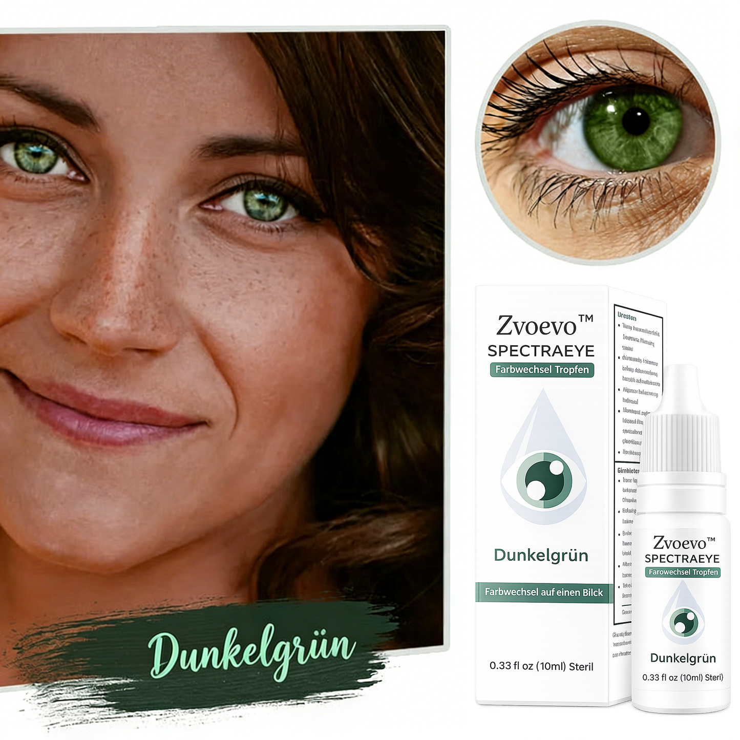 👩‍🔬ZVOEVO™ SpectraEye Farbwechsel-Augentropfen Pro (👁️ Klinisch getestet & von Augenärzten empfohlen)